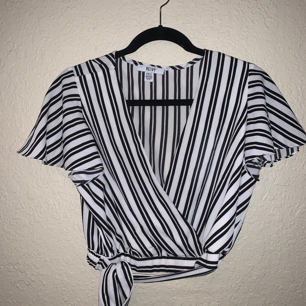 Stripe crop top